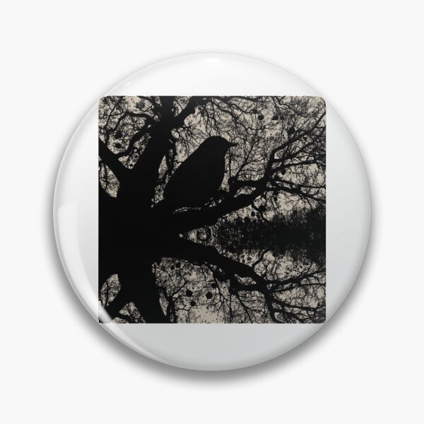 Item preview, Bird Shadow reflection black art-bird in a cage   designed and sold by rentcreature.