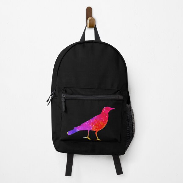 Item preview, colorful silhouette bird design designed and sold by Design Repo.