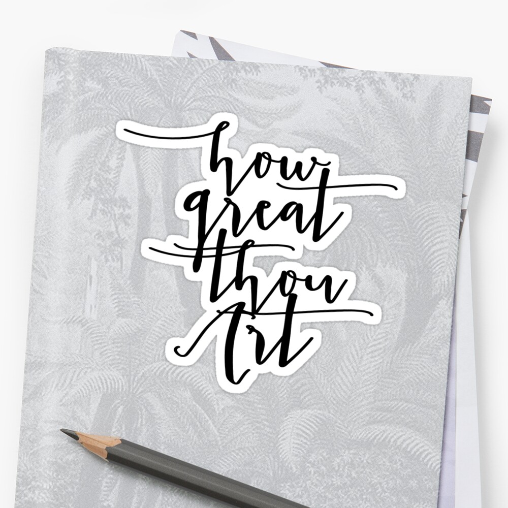 how great thou art printable bible verse wall art inspirational quote