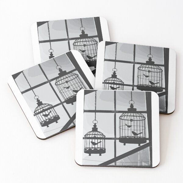 Item preview, Birds In A Window Graphic  designed and sold by rentcreature.