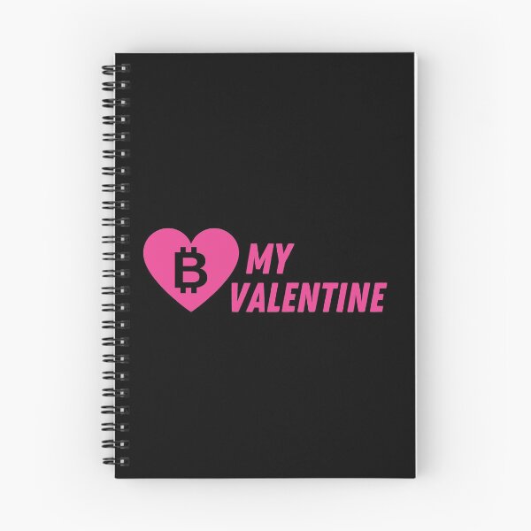 Item preview, Be my Valentine - Bitcoin crypto love in pink designed and sold by yennyz.