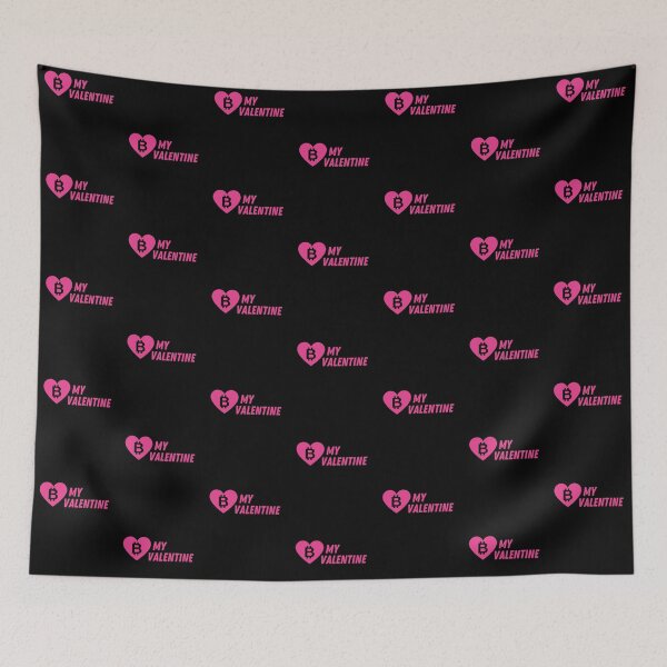 Item preview, Be my Valentine - Bitcoin crypto love in pink designed and sold by yennyz.