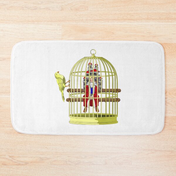 Item preview, CAGED KING - RULER IN A GOLDEN CAGE   designed and sold by rentcreature.