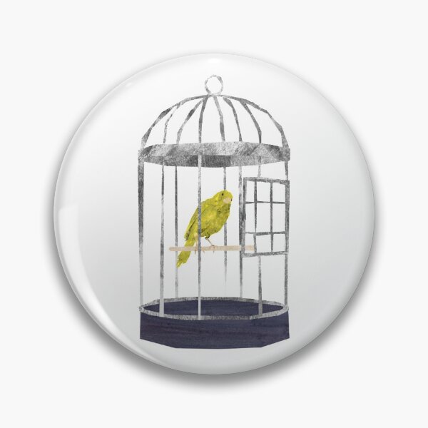 Item preview, Canary in a cage   designed and sold by rentcreature.