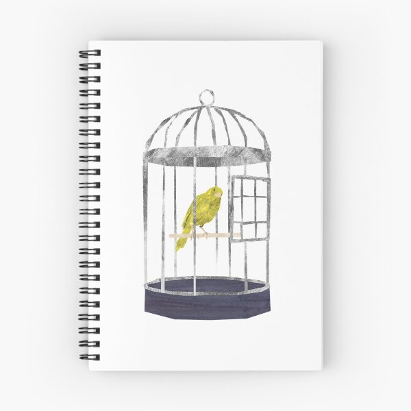 Item preview, Canary in a cage   designed and sold by rentcreature.