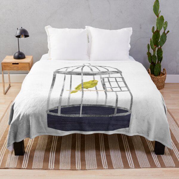 Item preview, Canary in a cage   designed and sold by rentcreature.