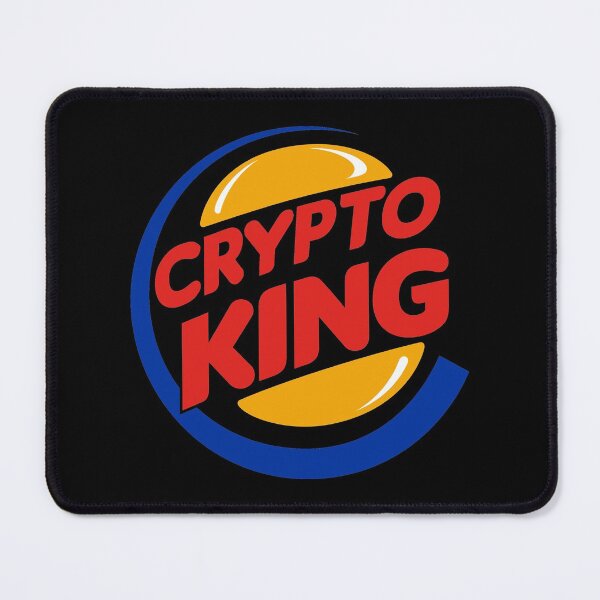 Item preview, Crypto King Funny Parody designed and sold by CryptoStyles00.