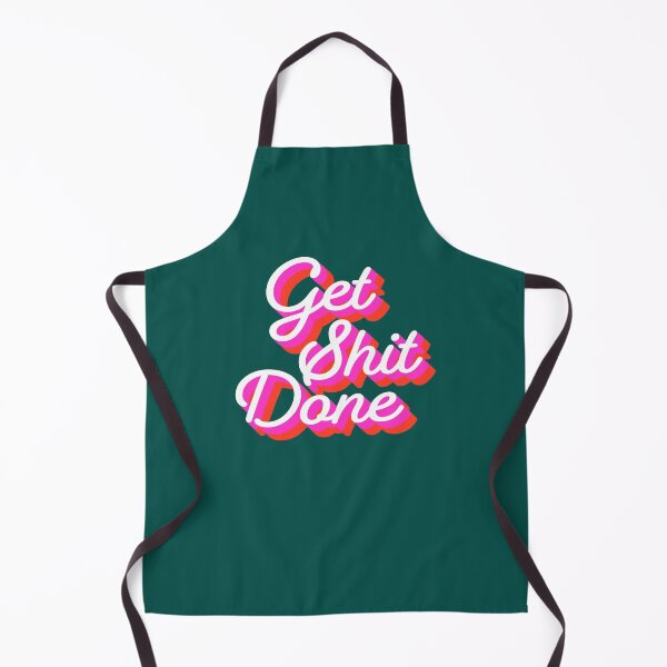 Item preview, Get Shit Done Retro Style designed and sold by cafelab.