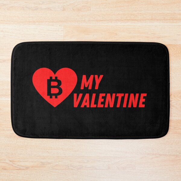 Item preview, Be my Valentine - Bitcoin crypto love in red designed and sold by yennyz.