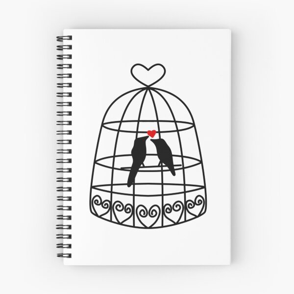 Item preview, Cute Black Birds In A Cage Relaxed Fit  designed and sold by rentcreature.