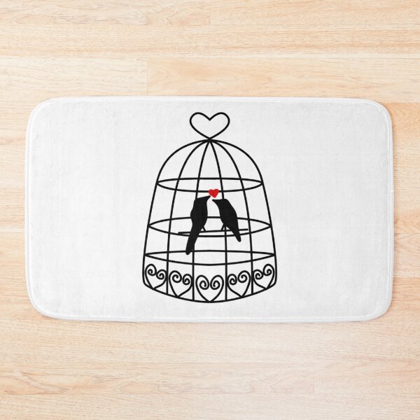 Item preview, Cute Black Birds In A Cage Relaxed Fit  designed and sold by rentcreature.