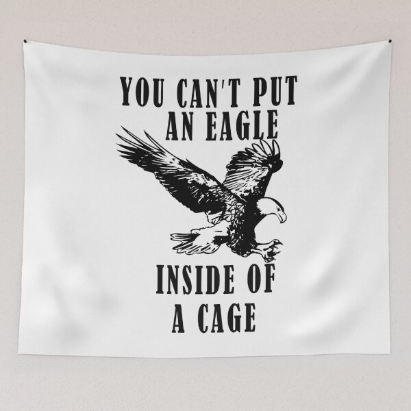 Item preview, Eagle in a cage     designed and sold by rentcreature.