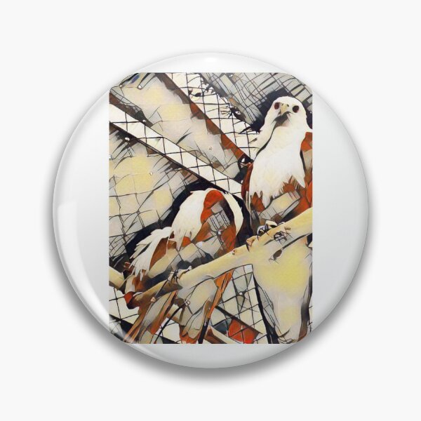 Item preview, Eagles In A Pen Kandinski Style   designed and sold by rentcreature.