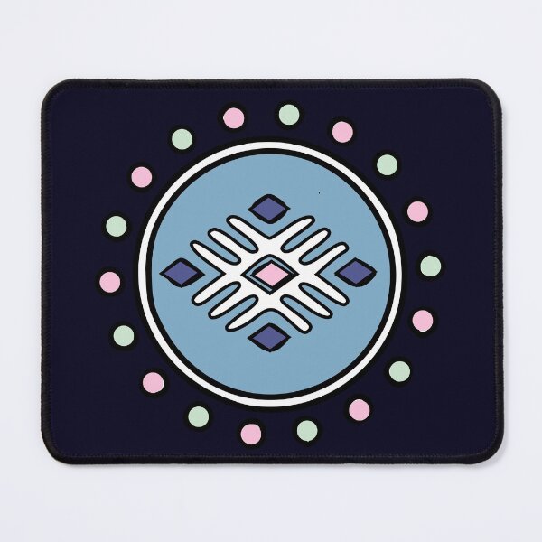 Item preview, jewelry bijou colored amazigh motif 3 - berber motif designed and sold by raninou.
