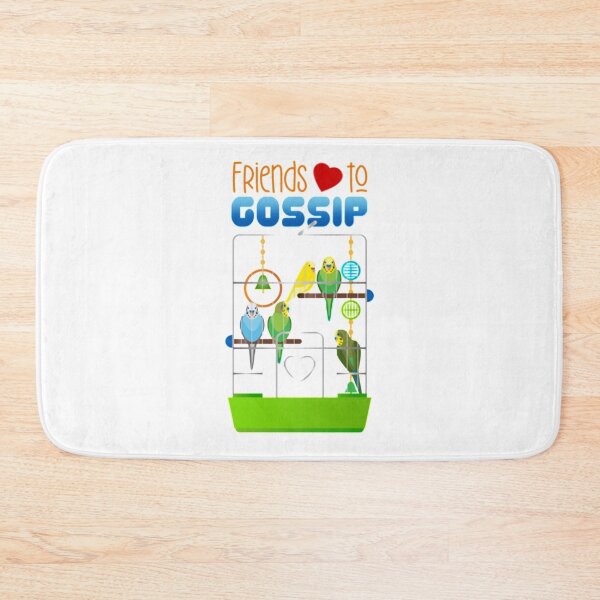 Item preview, Friends (Heart) to Gossip (on White)   designed and sold by rentcreature.