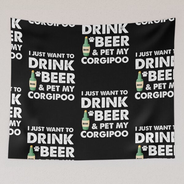 Item preview, Pet My Corgipoo, Corgipoo designed and sold by SportyDogShop.