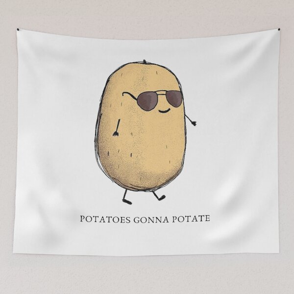Item preview, Potatoes Gonna Potate - Funny Potatoe With Sunglasses Design Gift Idea designed and sold by Prince - Bestseller ★★★★★.