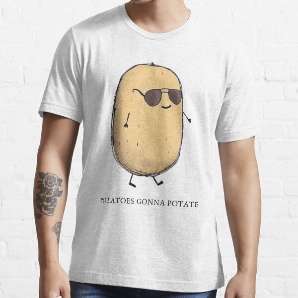 Potatoes Gonna Potate - Funny Potatoe With Sunglasses Design Gift Idea  Kids T-Shirt for Sale by Prince - Bestseller