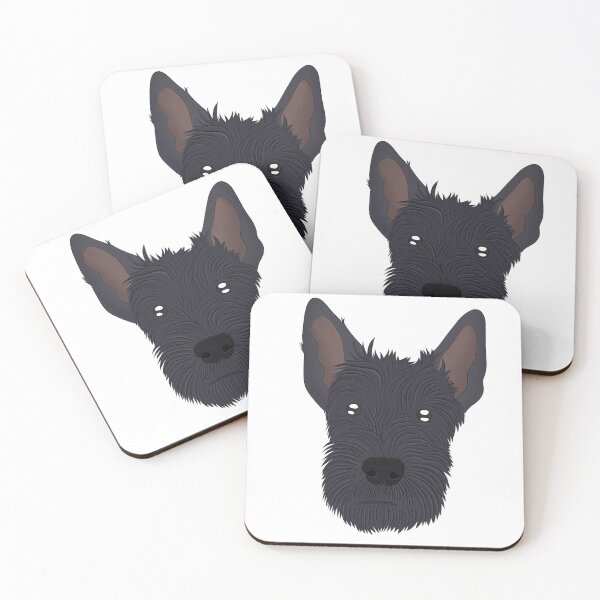 Item preview, Black Scottish terrier - Scottie dog designed and sold by littlethistle.