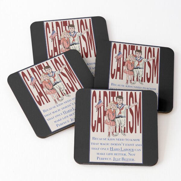Item preview, Capitalism and children - only hard labour can make life better - satire  designed and sold by gaslight-n.