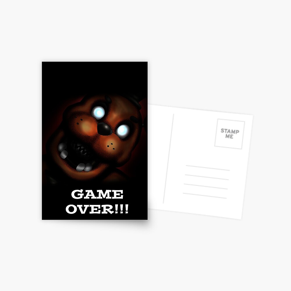 FNAF 1 Postcard for Sale by AngrySlowpoke