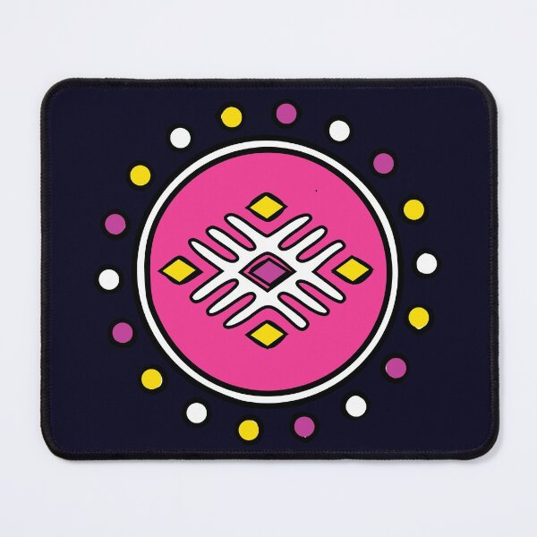 Item preview, jewelry colored amazigh motif 4 - berber motif designed and sold by raninou.