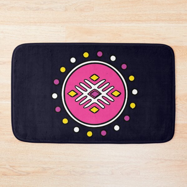 Item preview, jewelry colored amazigh motif 4 - berber motif designed and sold by raninou.