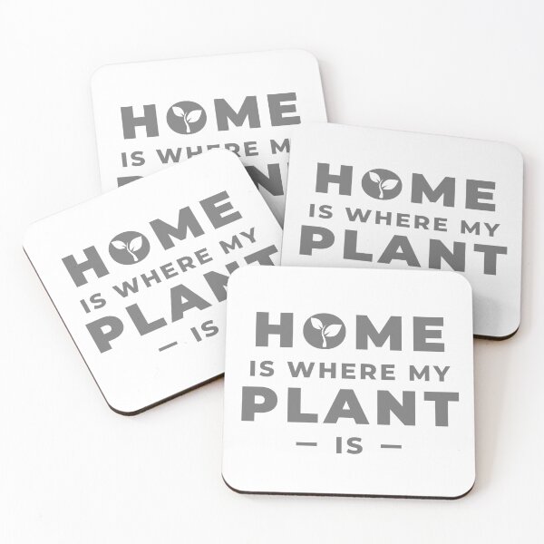 Item preview, Home is Where My Plant - Is - designed and sold by MonterraOnline.