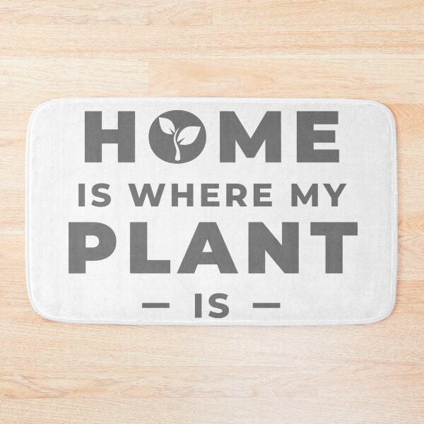 Item preview, Home is Where My Plant - Is - designed and sold by MonterraOnline.