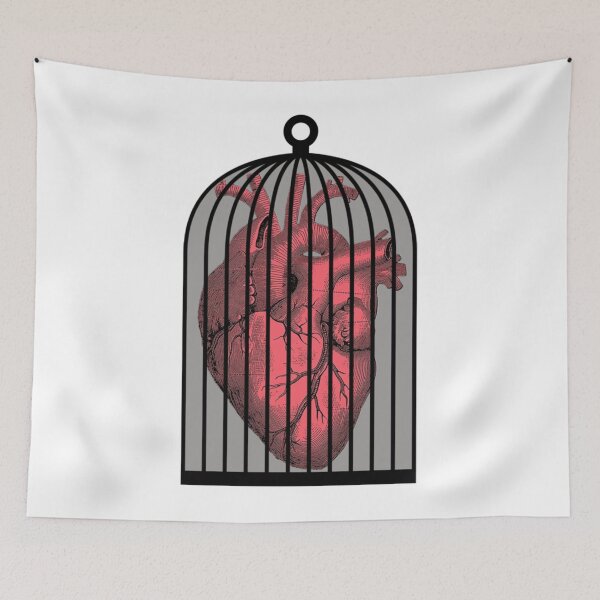 Item preview, Heart in a Cage Strokes   designed and sold by rentcreature.