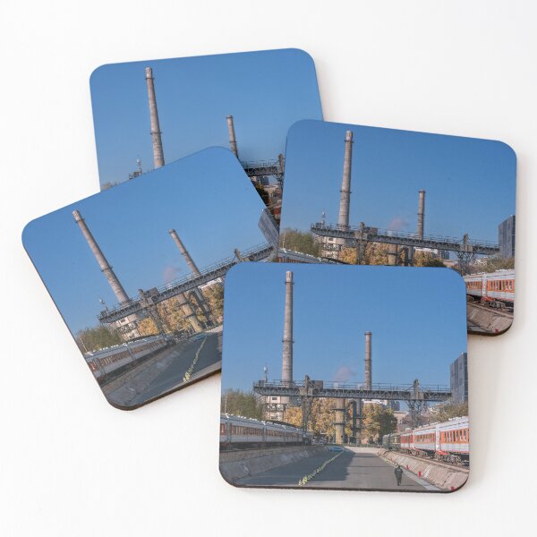 Item preview, View of old trains at 798 Art Zone designed and sold by WorldScenery.