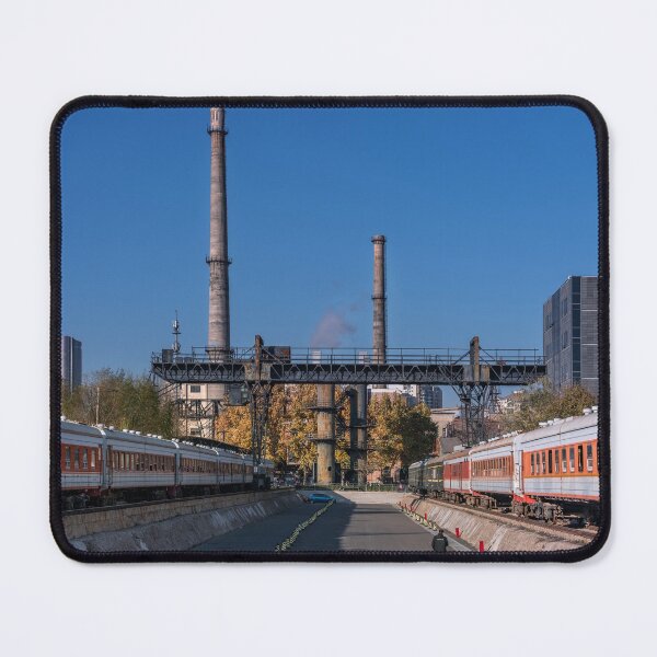 Item preview, View of old trains at 798 Art Zone designed and sold by WorldScenery.