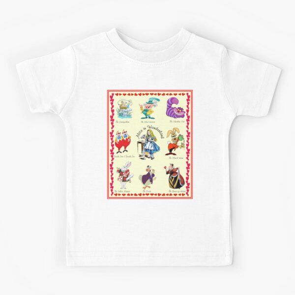 Alice in Wonderland : Vintage Abstract Character Collage Alice in Wonderland : Vintage Abstract Character Collage