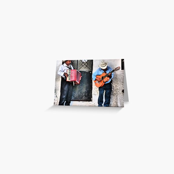 musicians - musicos Greeting Card