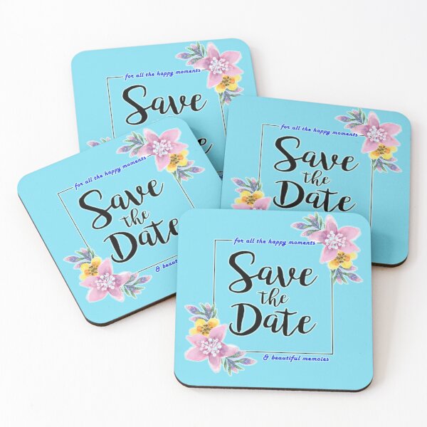 Item preview, save the date designed and sold by Shimaa El-Mansy.