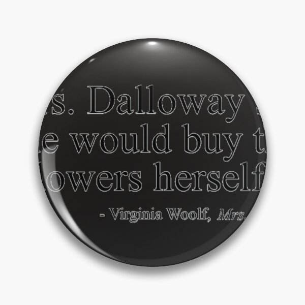 Item preview, Mrs Dalloway Flowers Virginia Woolf Classic designed and sold by Nmmeag.