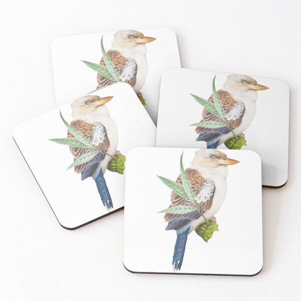 Item preview, Kookaburra,tail,bird,gray,branch,Laughing Kookaburra is a beige bird found in forests  T-Shir designed and sold by rentcreature.