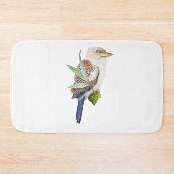 Item preview, Kookaburra,tail,bird,gray,branch,Laughing Kookaburra is a beige bird found in forests  T-Shir designed and sold by rentcreature.