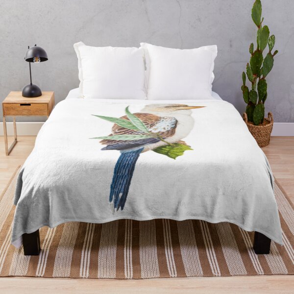 Item preview, Kookaburra,tail,bird,gray,branch,Laughing Kookaburra is a beige bird found in forests  T-Shir designed and sold by rentcreature.