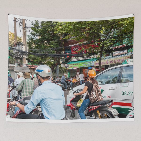 Item preview, Traffic congestion vietnam style designed and sold by Martin Berry Photography.