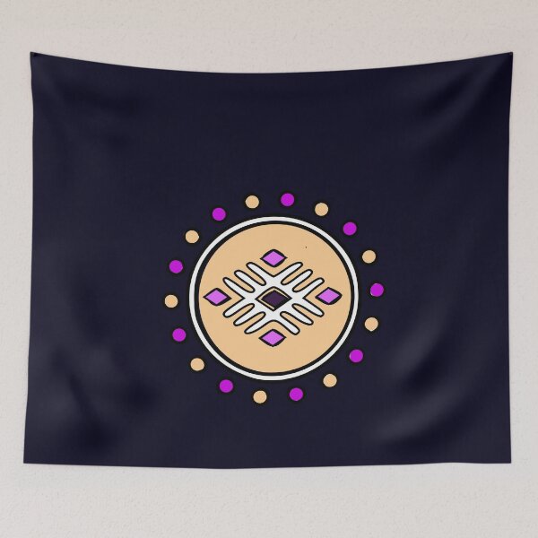 Item preview, colorful amazigh motif 7 - berber motif designed and sold by raninou.
