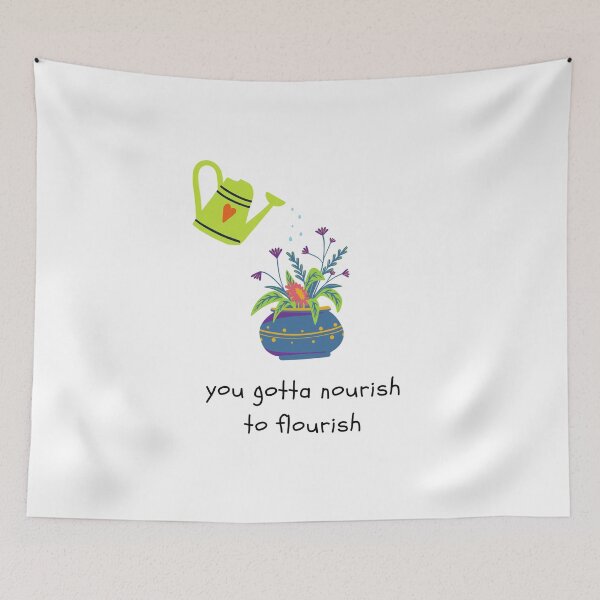 Item preview, you gotta nourish to flourish ? designed and sold by Beautiful-R  ⭐⭐⭐⭐⭐ (7,5k).