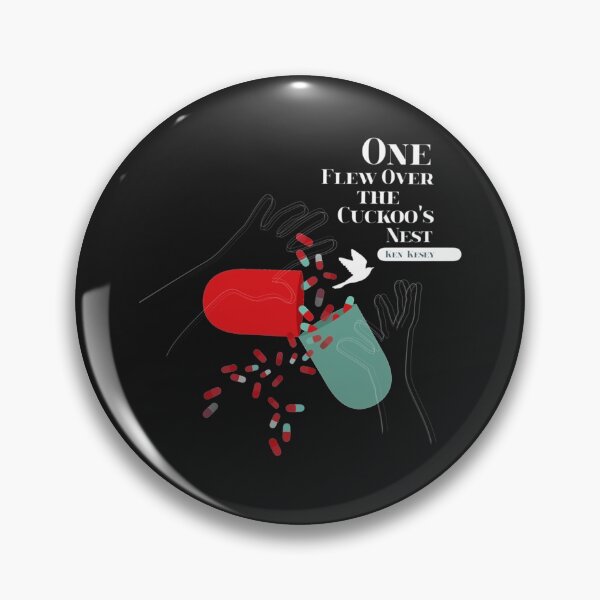 Item preview, One Flew Over The Cuckoo_x27_s Nest Fan Art  on Black   designed and sold by rentcreature.
