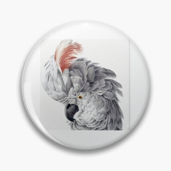 Item preview, parrot bird black _amp_ white   designed and sold by rentcreature.