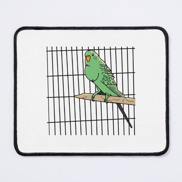 Item preview, Parrot in a cage designed and sold by rentcreature.