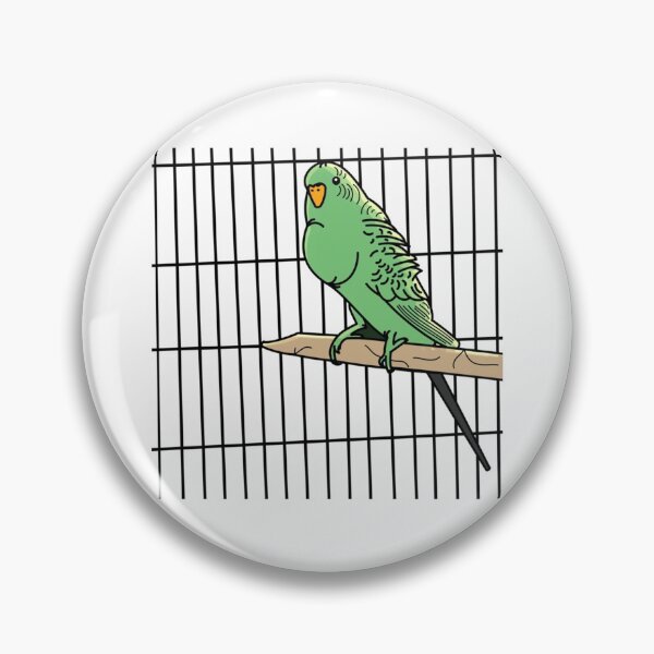 Item preview, Parrot in a cage   designed and sold by rentcreature.