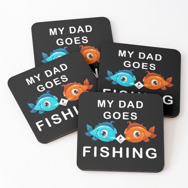 Item preview, "My Dad Goes Fishing" - by P FashionArt designed and sold by BK-Fishing.