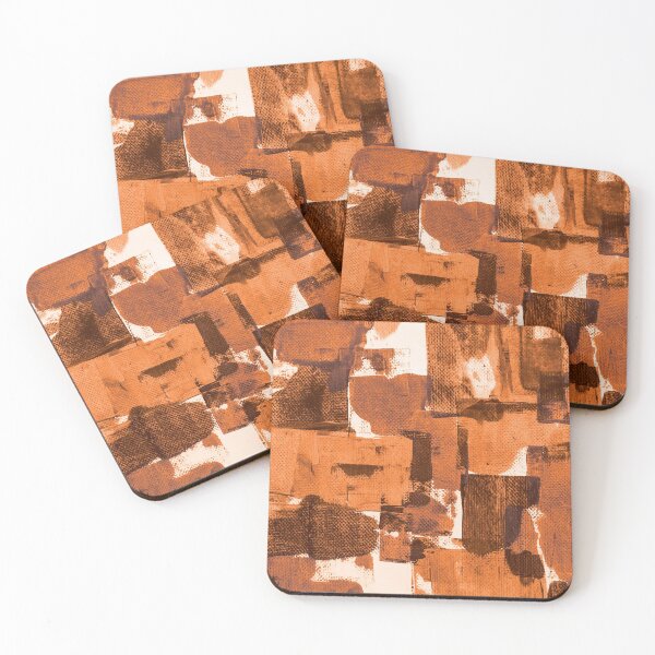 Item preview, Orange Oil Paint Brush Effects designed and sold by Piece of Modern Art.