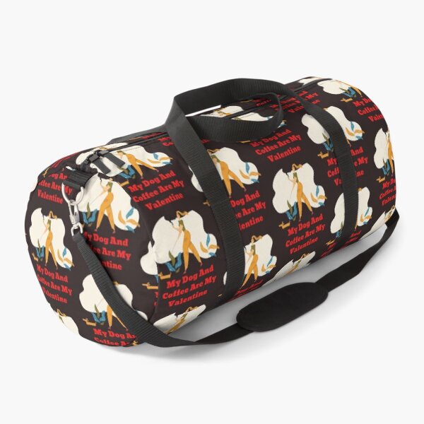 Item preview, my dog and coffee are my valentine designed and sold by ghadirjo.