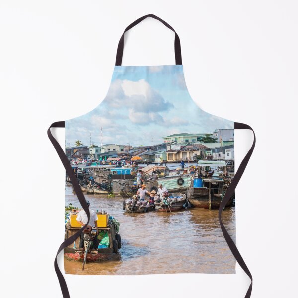 Item preview, Market day mekong river vietnam designed and sold by Martin Berry Photography.